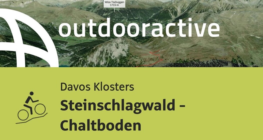 Mountainbike-tour in Davos Klosters: Steinschlagwald - Chaltboden