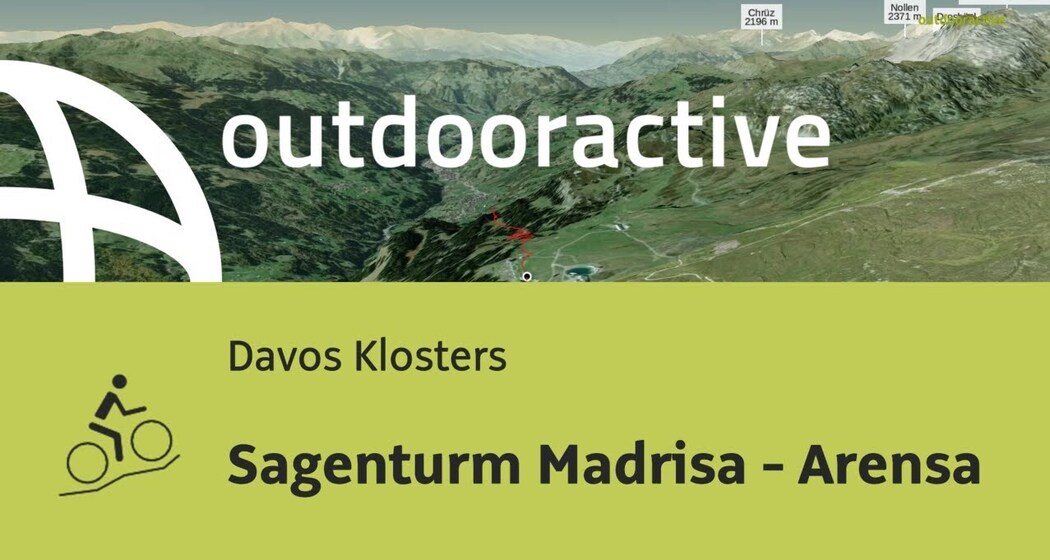 Mountainbike-tour in Davos Klosters: Sagenturm Madrisa - Arensa