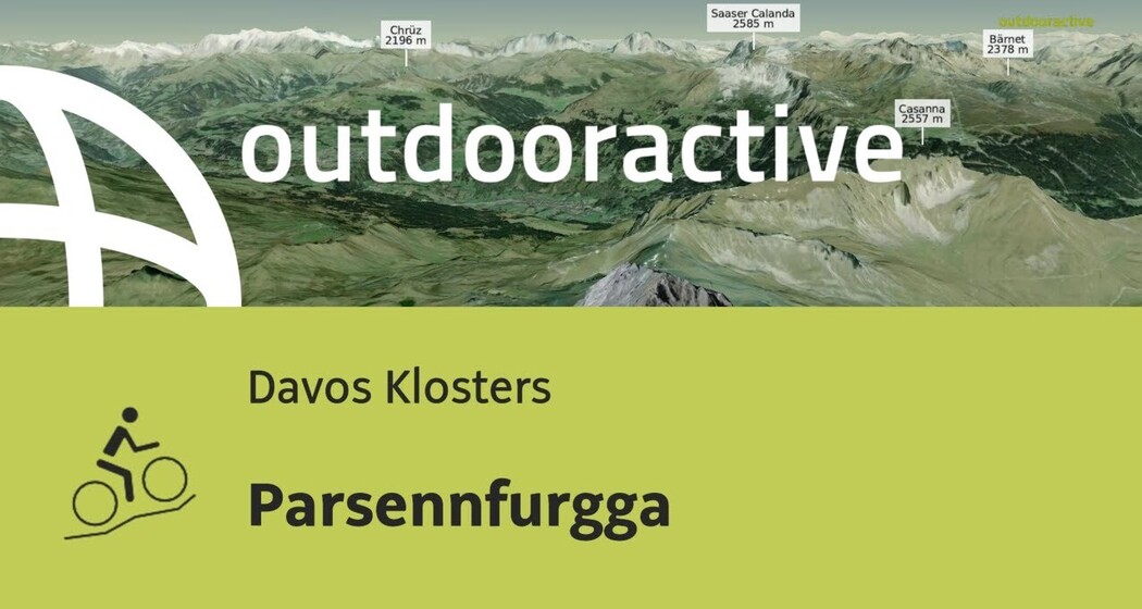 Mountainbike-tour in Davos Klosters: Parsennfurgga