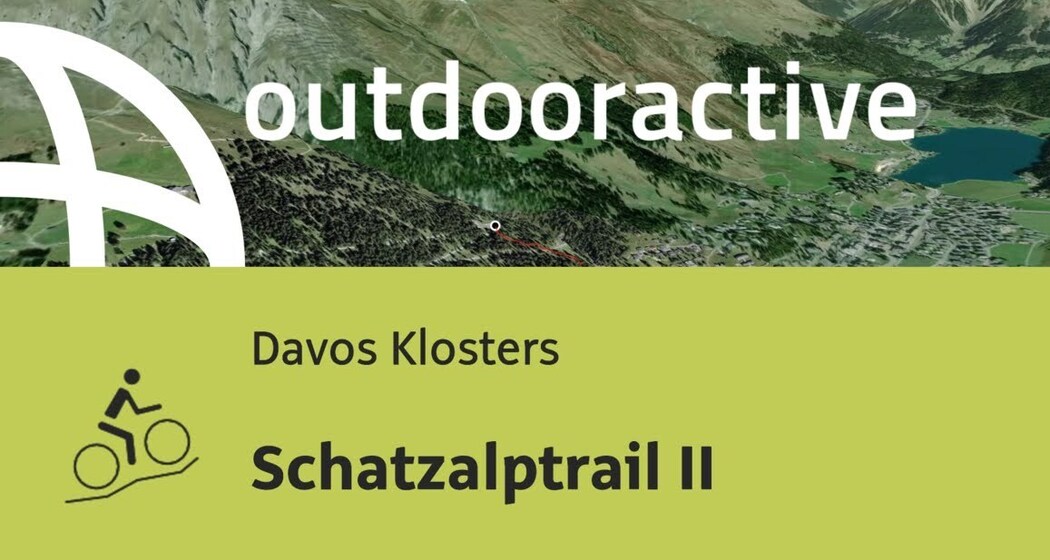 Mountainbike-tour in Davos Klosters: Schatzalptrail II