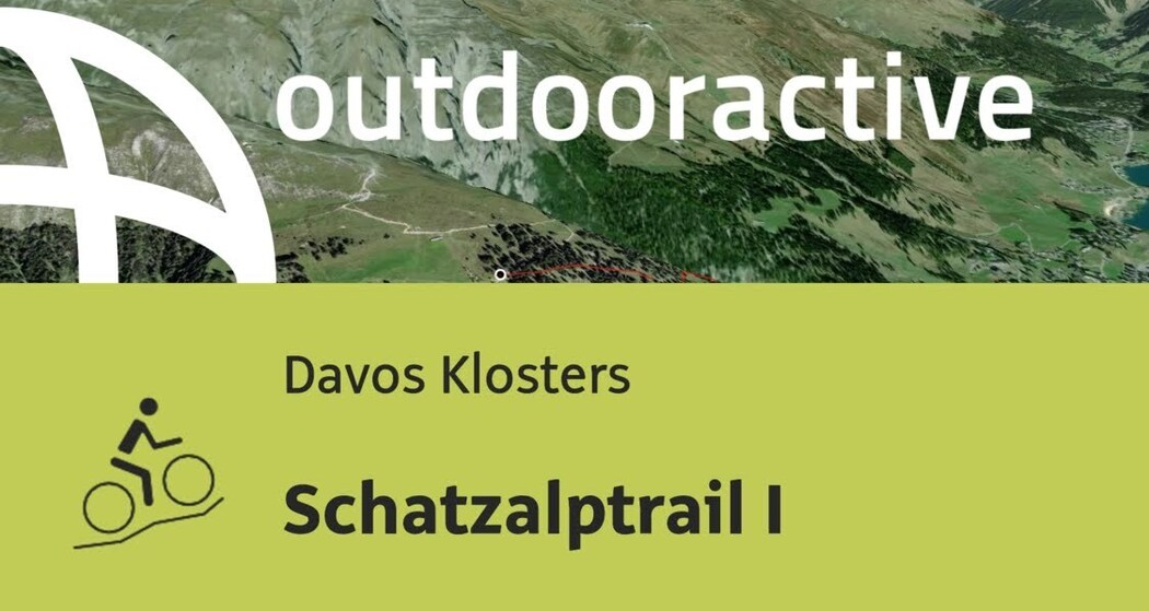 Mountainbike-tour in Davos Klosters: Schatzalptrail I