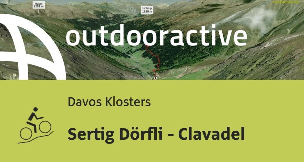 Mountainbike-tour in Davos Klosters: Sertig Dörfli - Clavadel