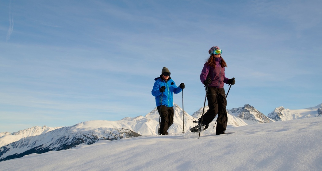 Schneeschuhwandern in Lai Alv
