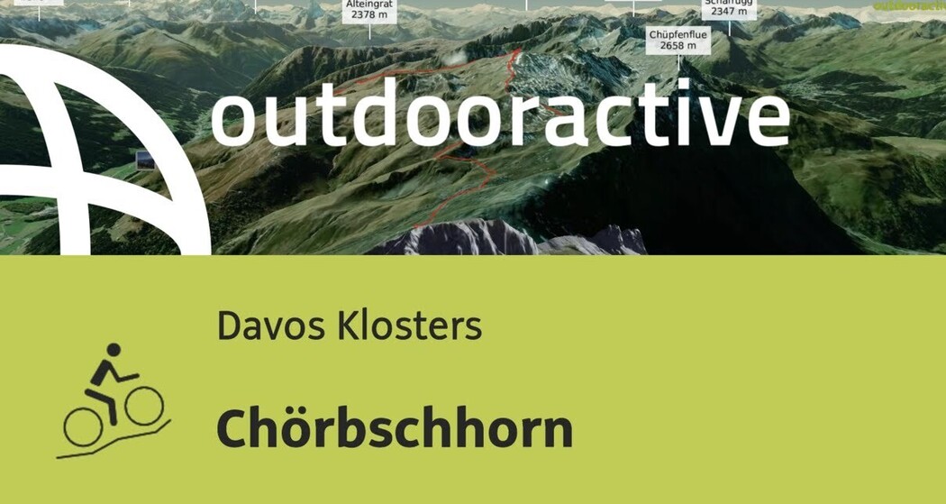 Mountainbike-tour in Davos Klosters: Chörbschhorn