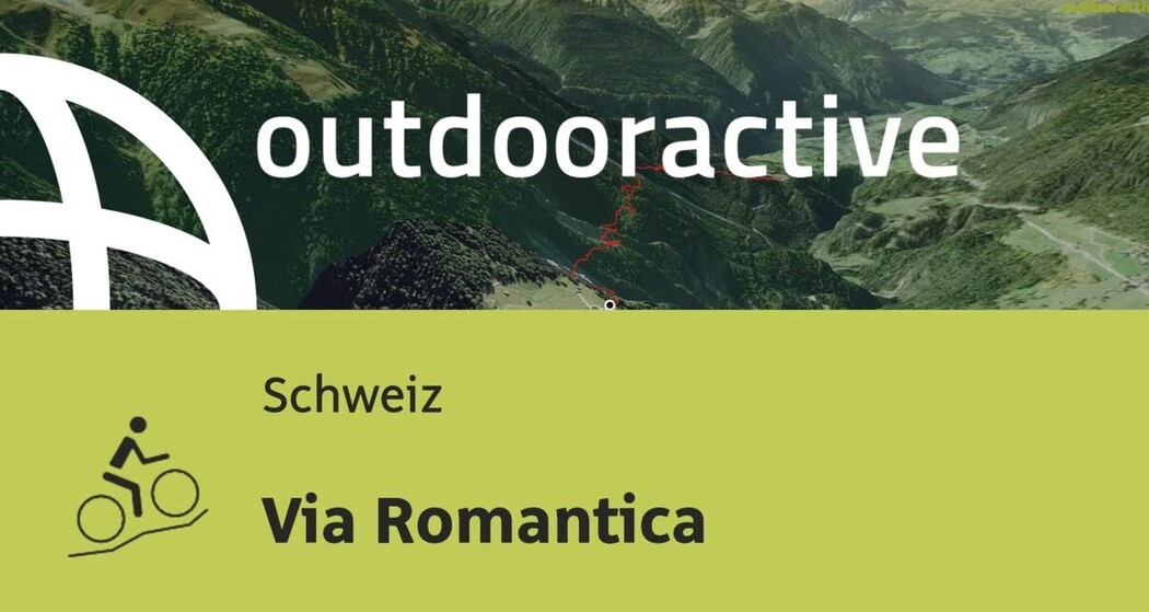 Mountainbike-tour in der Schweiz: Via Romantica
