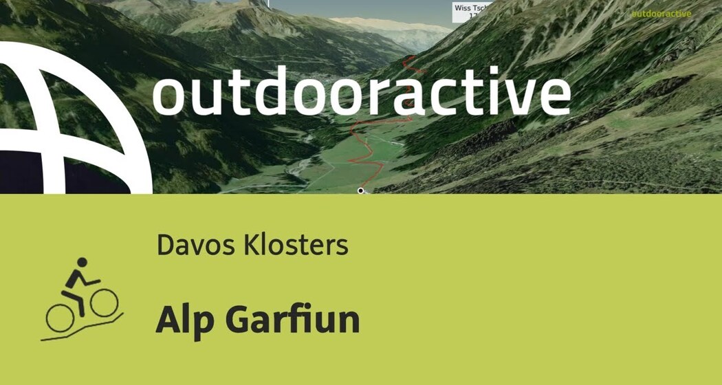 Mountainbike-tour in Davos Klosters: Alp Garfiun