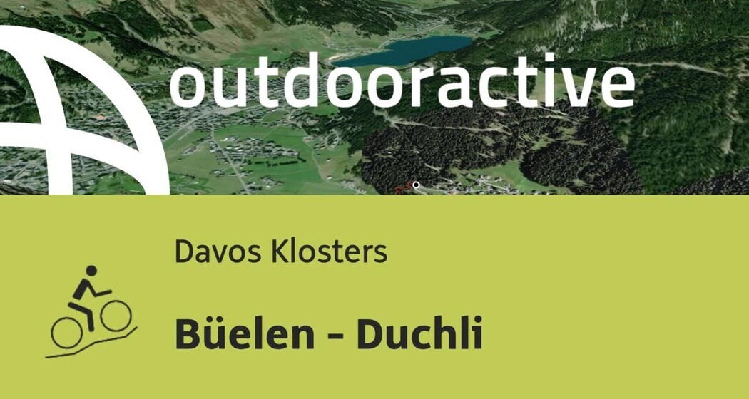 Mountainbike-tour in Davos Klosters: Büelen - Duchli