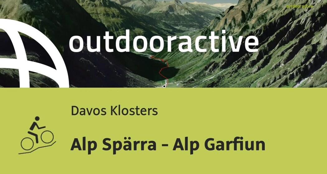 Mountainbike-tour in Davos Klosters: Alp Spärra - Alp Garfiun