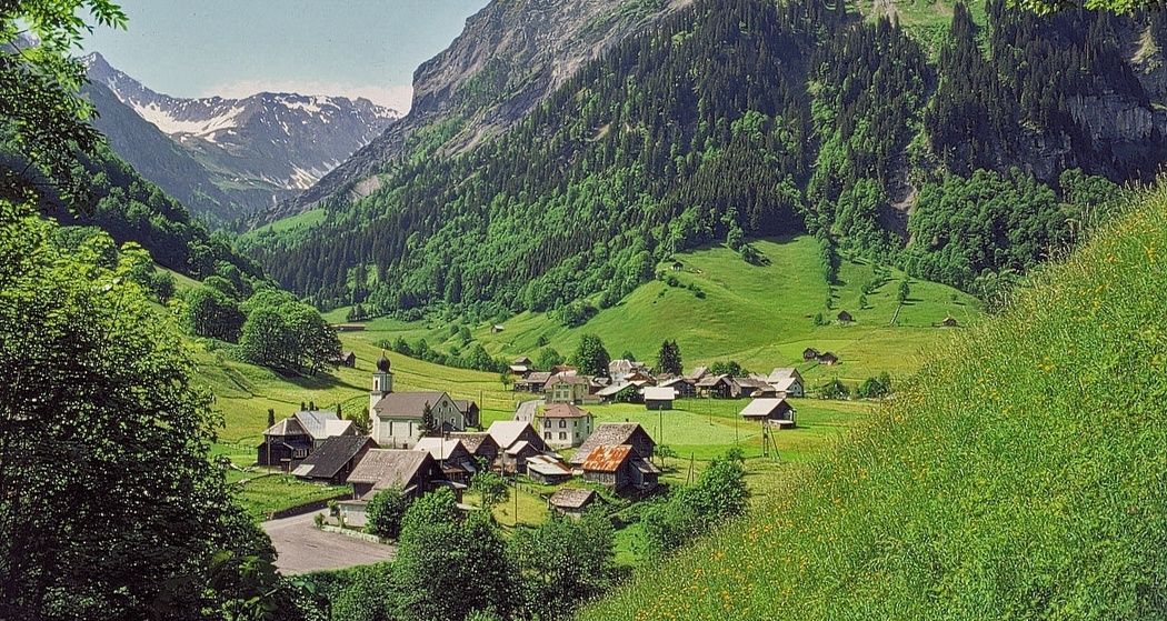 Alte Dorfsäge Weisstannen