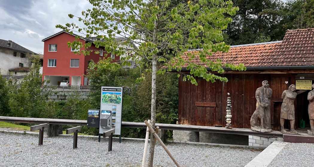 E-bike Ladestation Trin Mulin