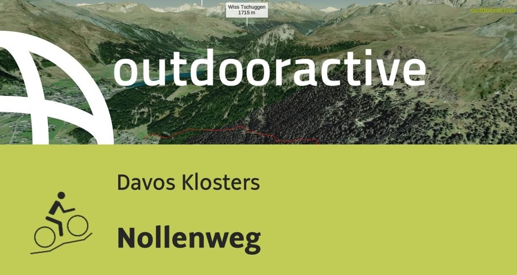 Mountainbike-tour in Davos Klosters: Nollenweg