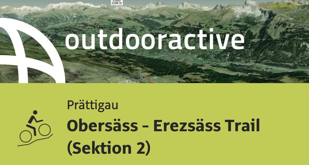 Mountainbike-tour im Prättigau: Obersäss - Erezsäss Trail (Sektion 2)