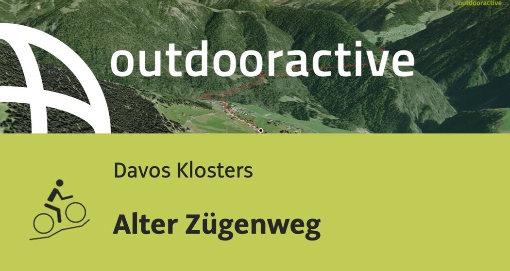 Mountainbike-tour in Davos Klosters: Alter Zügenweg