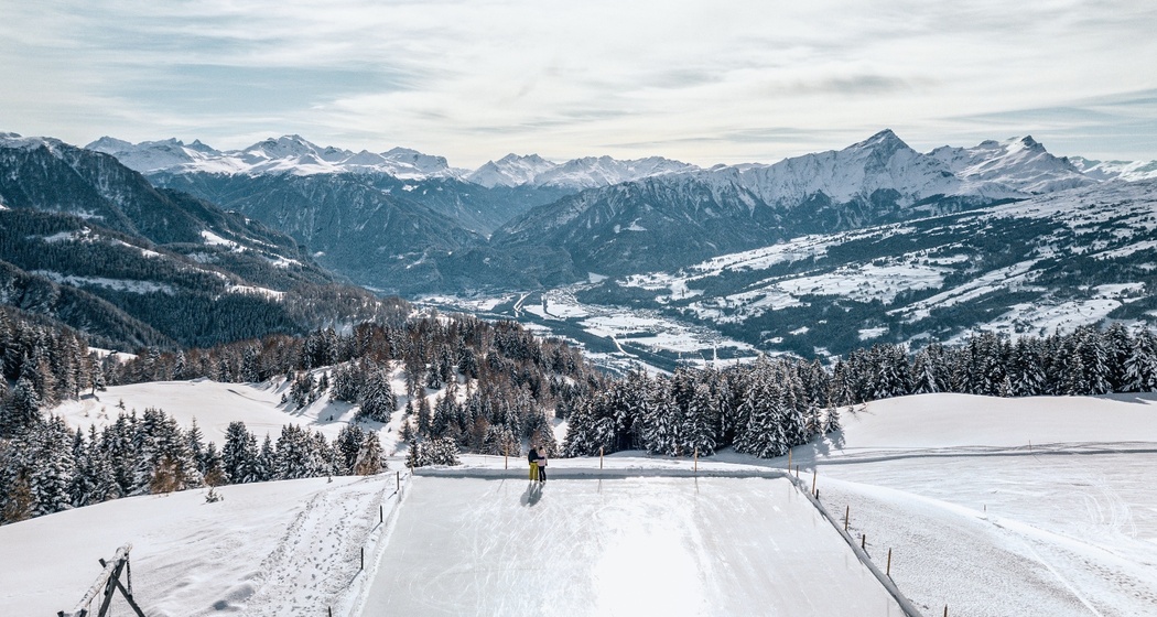 Natureisfeld Alp Raguta
