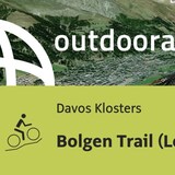 Mountainbike-tour in Davos Klosters: Bolgen Trail (Lower Section)