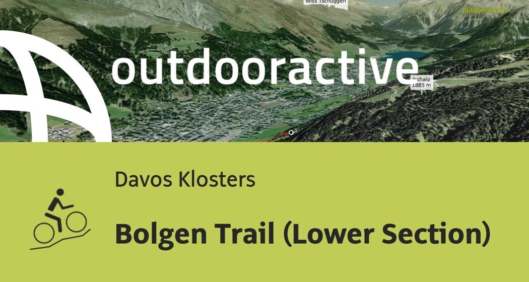 Mountainbike-tour in Davos Klosters: Bolgen Trail (Lower Section)