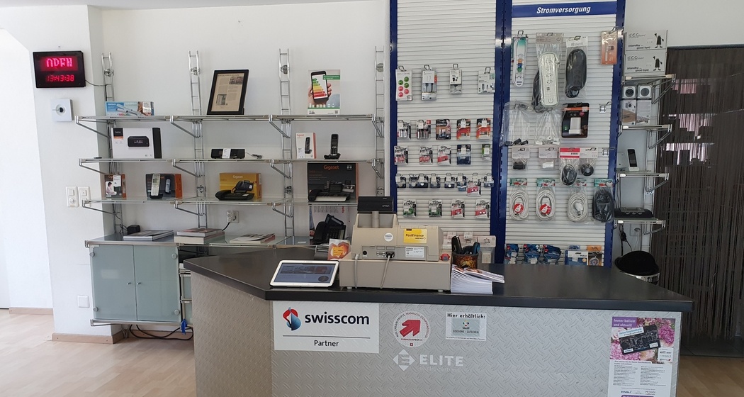 Rezeption der Elektro Cadruvi AG in Ilanz