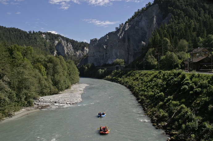 WasserchRaft in Ilanz