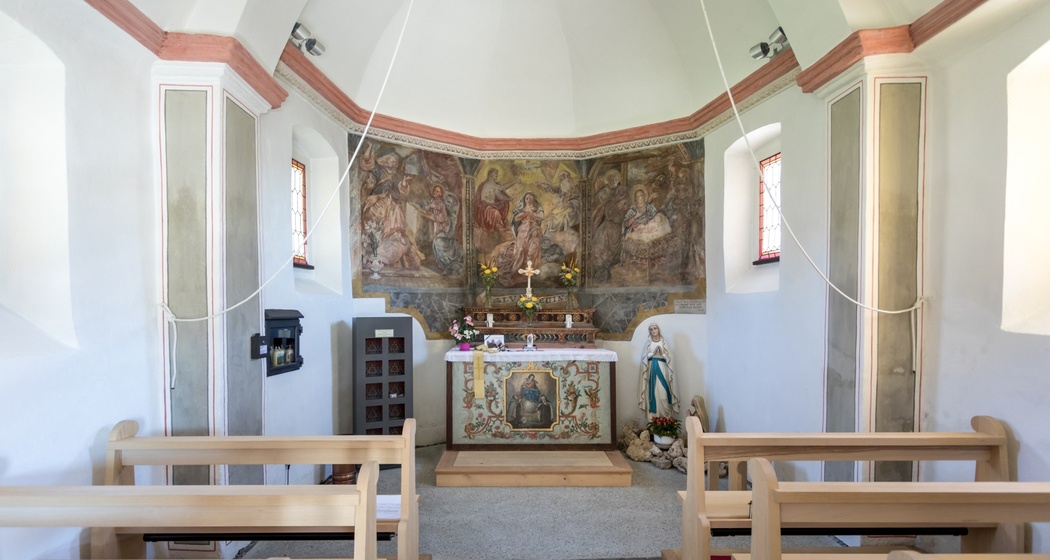 Inneneinrichtung, Kapelle St. Maria in Ruschein