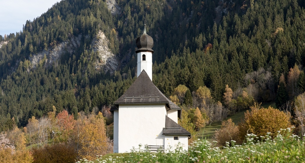 Wallfahrtskapelle zum Heiligen Grab in Sevgein