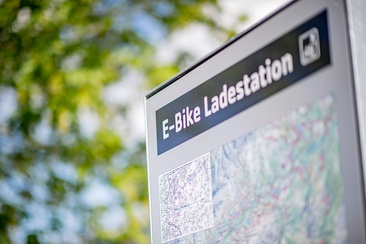 E-Bike Ladestation in Siat