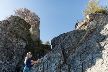 Klettergarten in Siat
