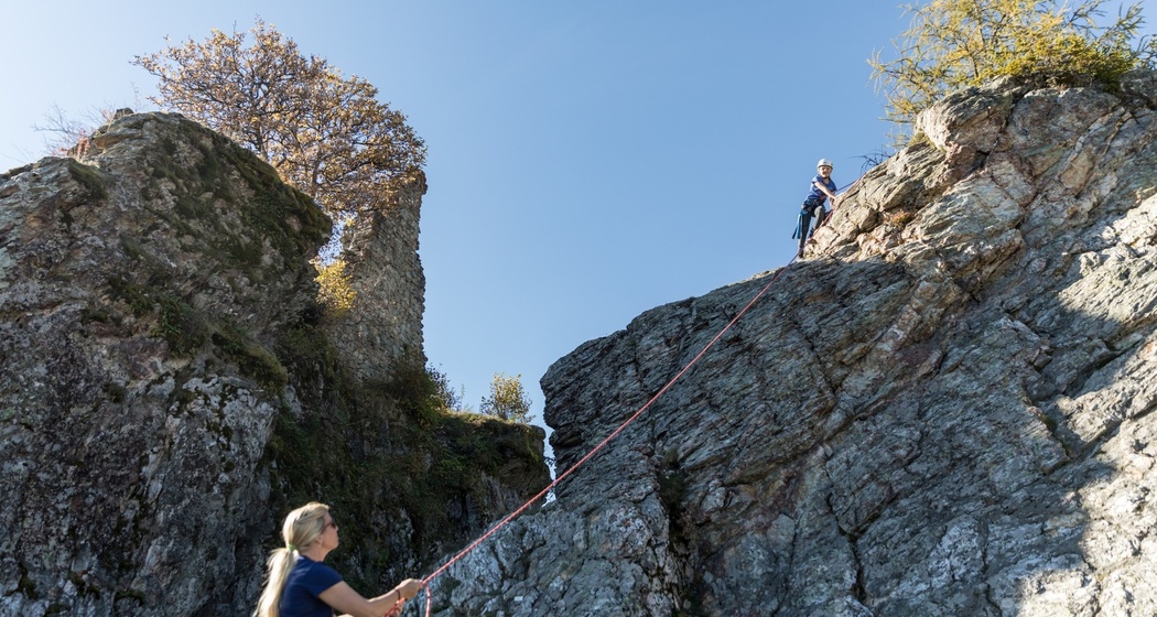 Klettergarten in Siat