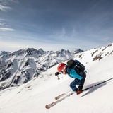 Descente du Piz Tasna