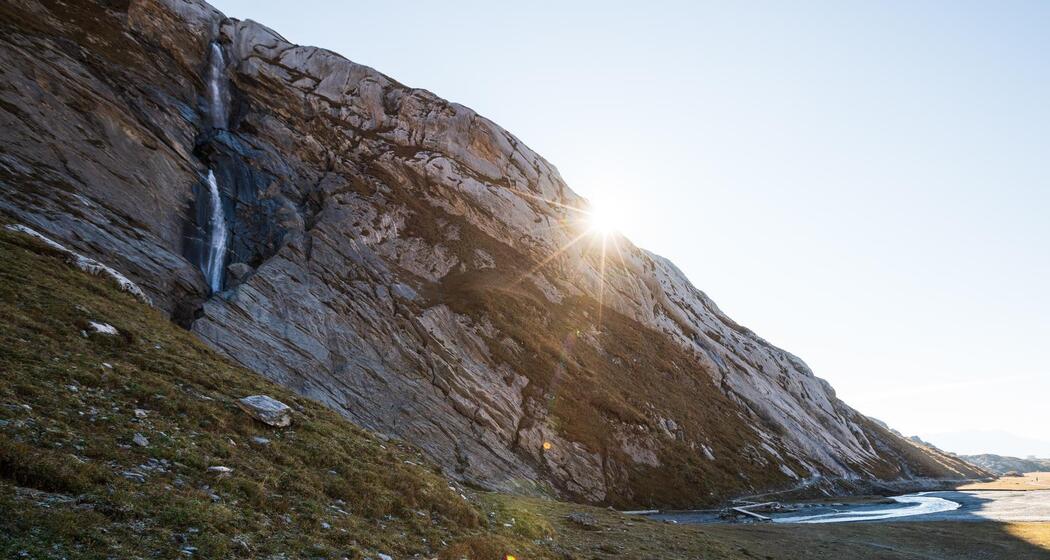 Wasserfall Segnesboden
