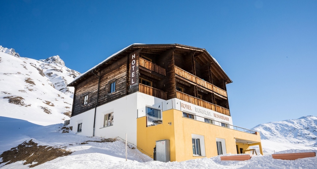 Hotel Bergalga im Winter