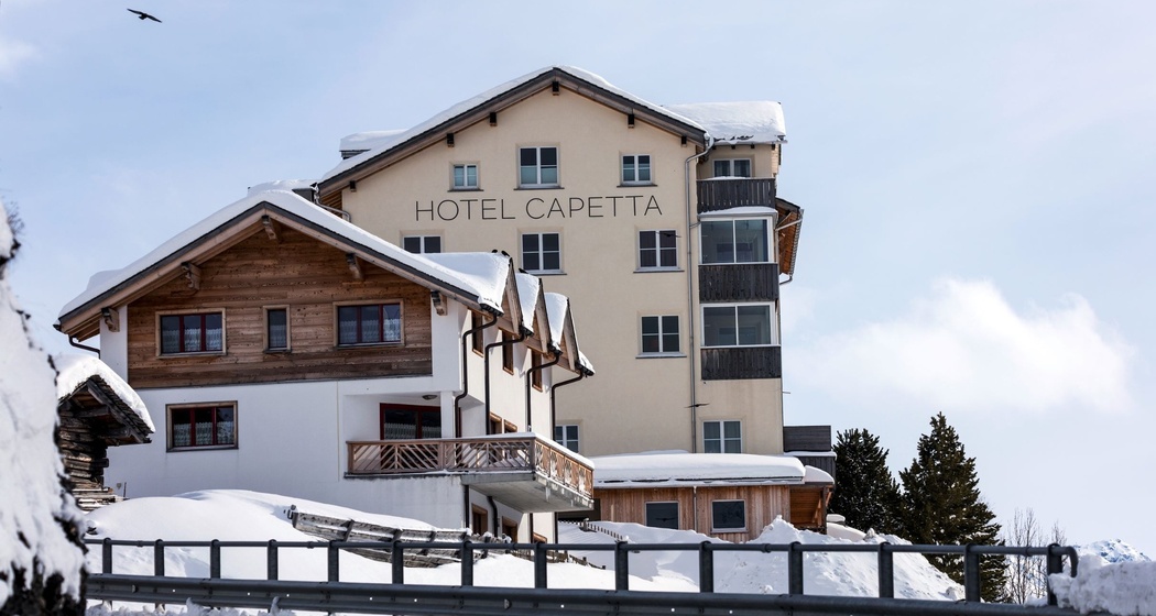 Hotel Capetta im Winter