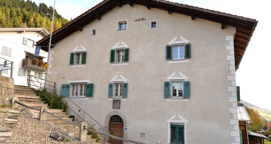 Aussenaufnahme der Casa Crap