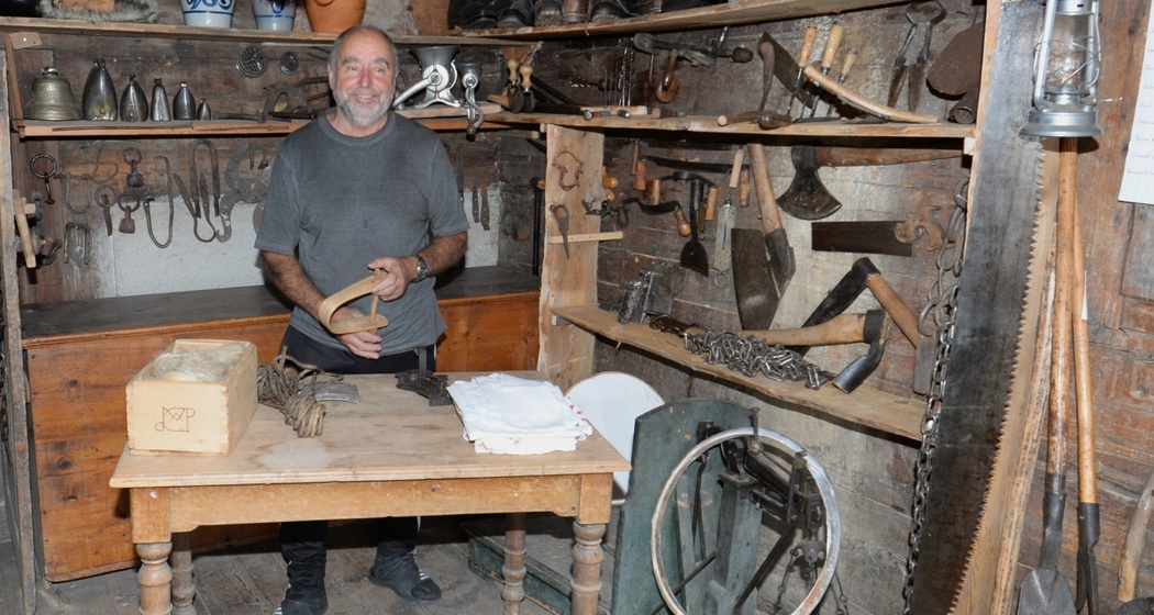 Bild vom Bauernmuseum in der alten Käserei.