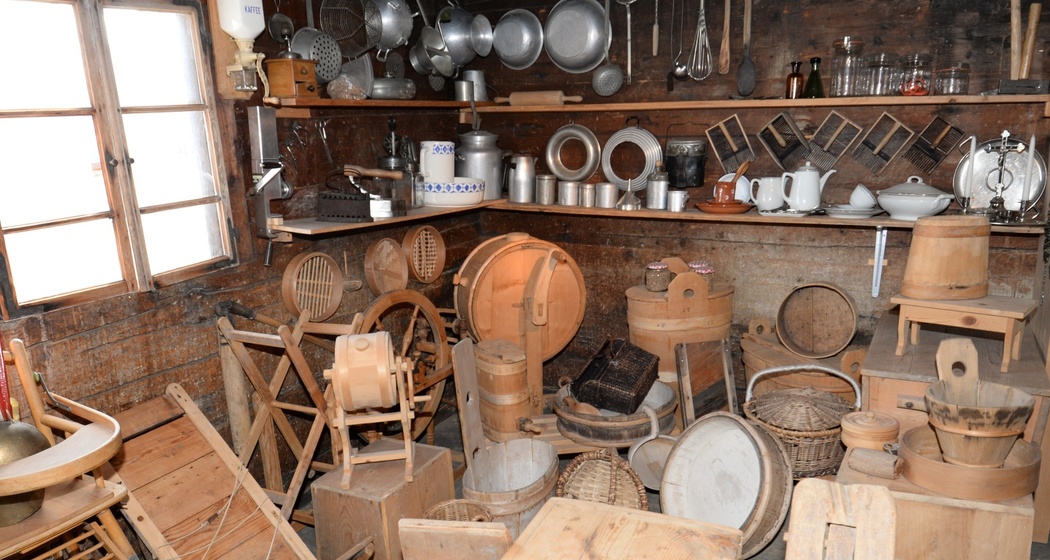 Bild vom Bauernmuseum in der alten Käserei.