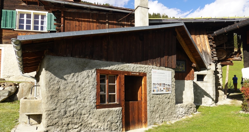 Aussenaufnahme des Pistregns in Sogn Benedetg