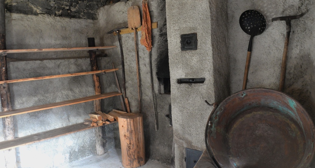 Innenaufnahme des Pistregns in Sogn Benedetg