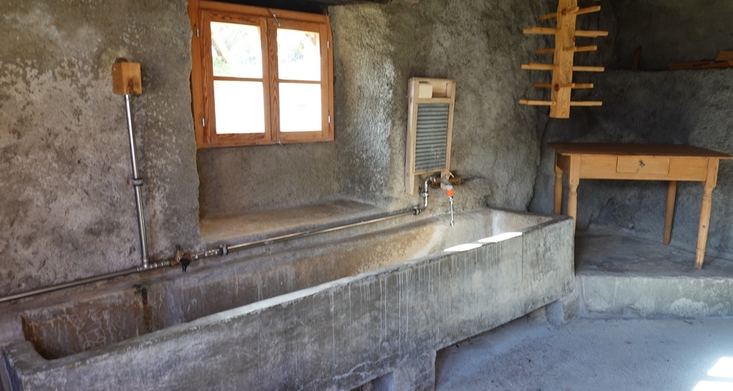 Innenaufnahme des Pistregns in Sogn Benedetg