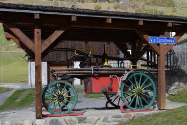 Aufnahme der alten Wasserpumpe in Cumpadials