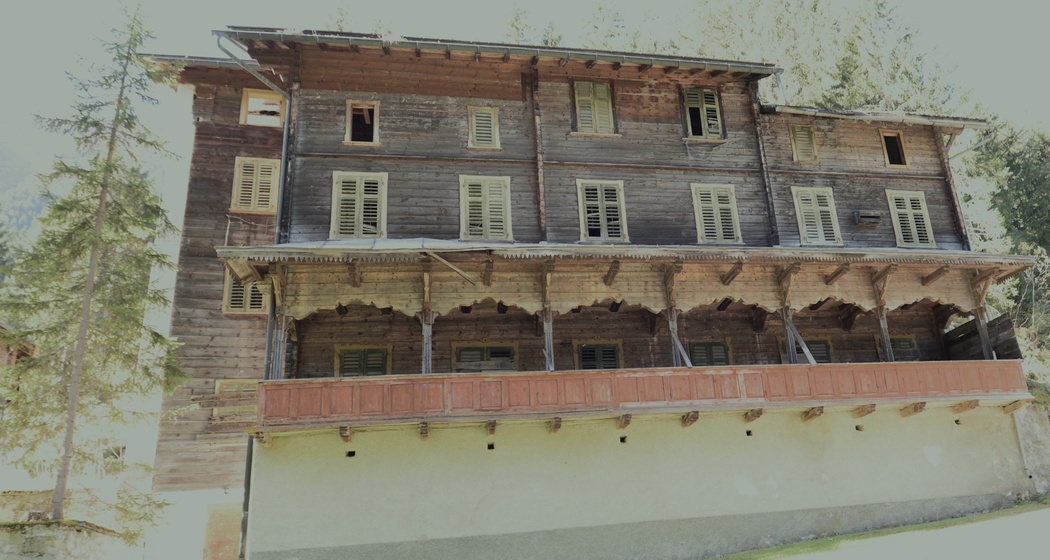 Alte Zeichnung des Tenigerbads.