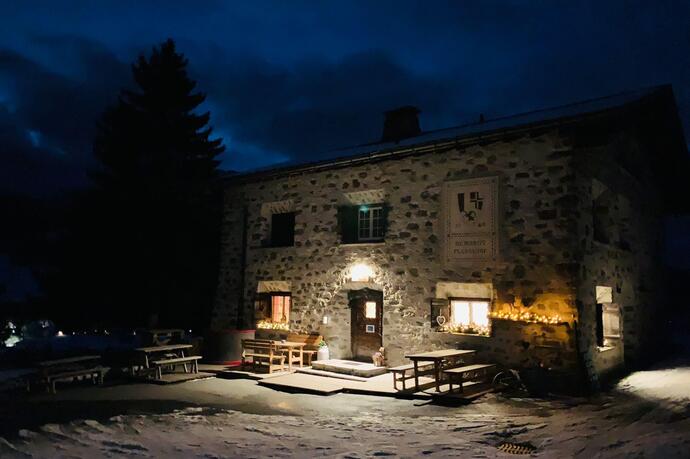 Alpbeizli Parpan beim Plantahof aussen