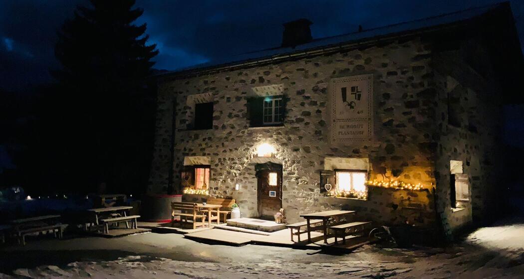 Alpbeizli Parpan beim Plantahof aussen