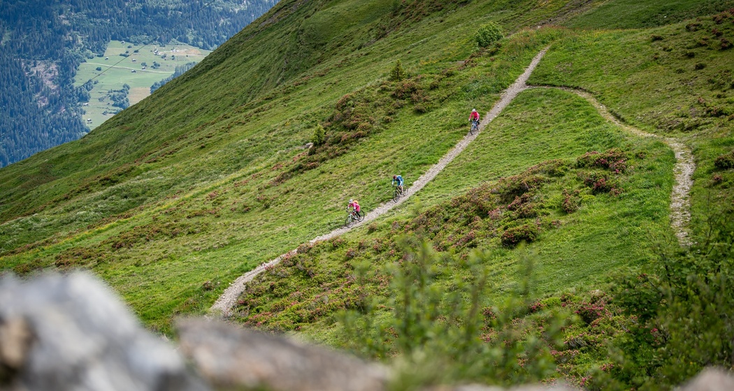 Fahrspass pur ab dem Gipfel