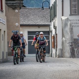 Girare per il centro storico di Ilanz