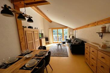 Wohn- Essezimmer, Munggäschlupf