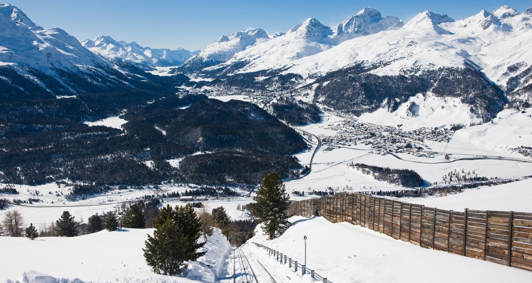 Aussicht von Muottas Muragl