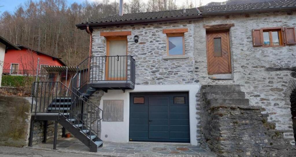 La casa de El Stanzion vista dall'esterno