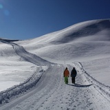 Winter hiking trail Hochwang - Fideris Heuberge