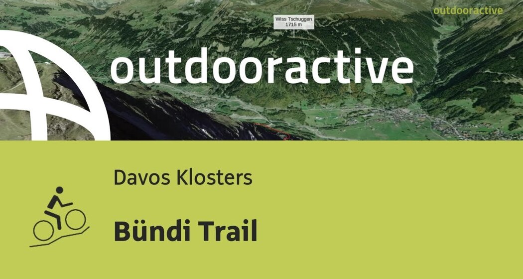 Mountainbike-tour in Davos Klosters: Bündi Trail