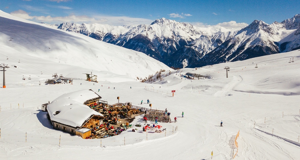 Alpetta im Wintersportgebiet Motta Naluns