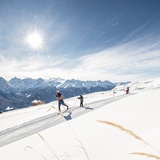Piste panoramique à Motta Naluns